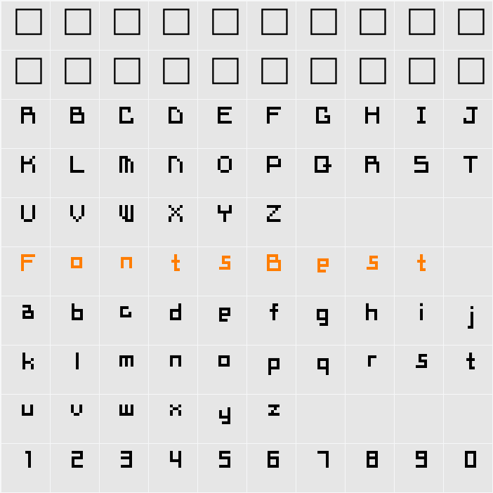 nontoxic_ggoggo Character Map