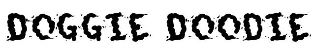Doggie Doodie Font Image