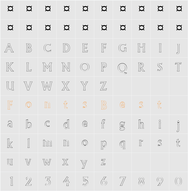 a_AllgidusOtl Character Map