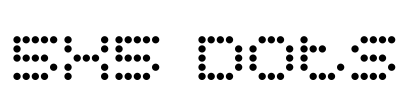 5x5 Dots Font Image