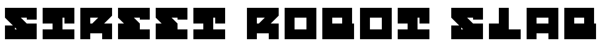 Street Robot Slab