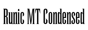 Runic MT Condensed