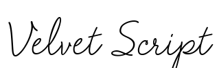 Velvet Script