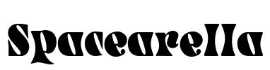 Spacearella Font Image