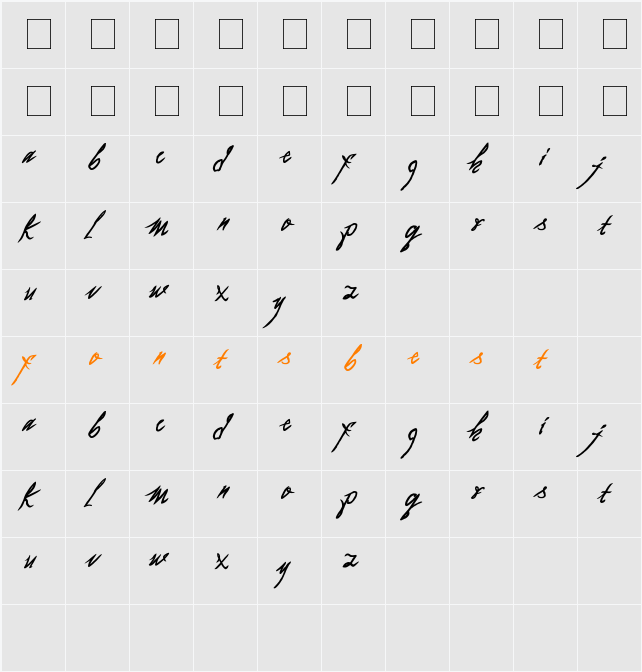 as i lay dying Character Map