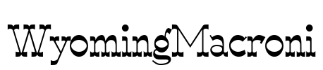 WyomingMacroni