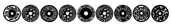 Malacates Font Image
