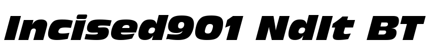 Incised901 NdIt BT Font Image