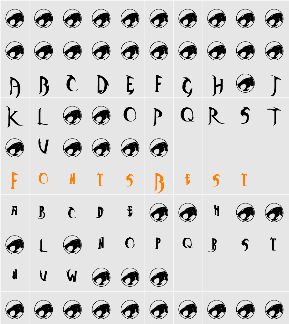 ThunderCats Character Map