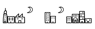 Easy Skyline Font Image