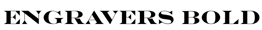Engravers Bold