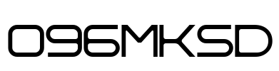 096MKSD Font Image