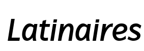 Latinaires Font Image