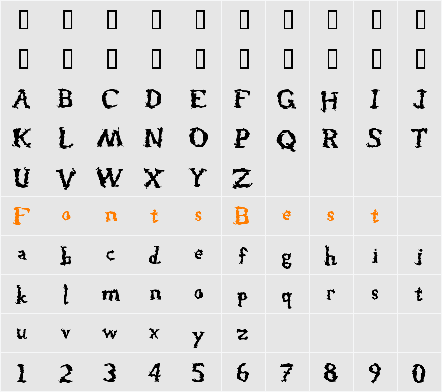 Josselyn Character Map