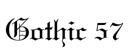 Gothic 57