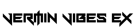 Vermin Vibes eX Font Image