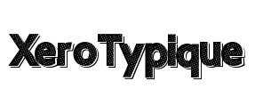 XeroTypique Font Image