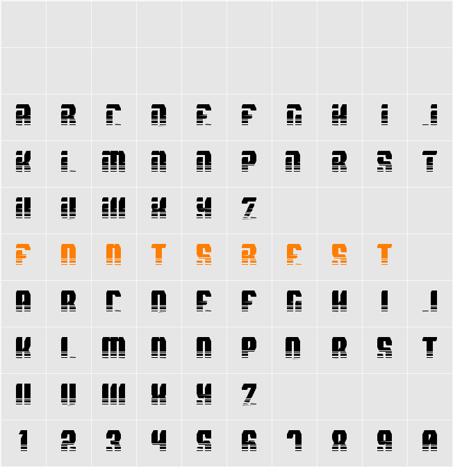 Spyh Character Map