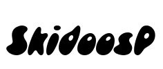 SkidoosP Font Image