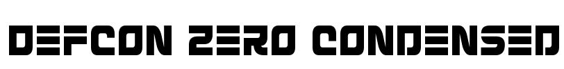 Defcon Zero Condensed
