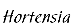 Hortensia Font Image