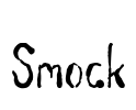 Smock Font Image