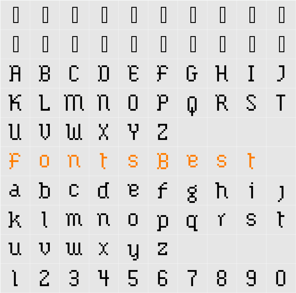 Lemoine Extended Character Map