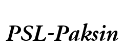 PSL-Paksin Font Image