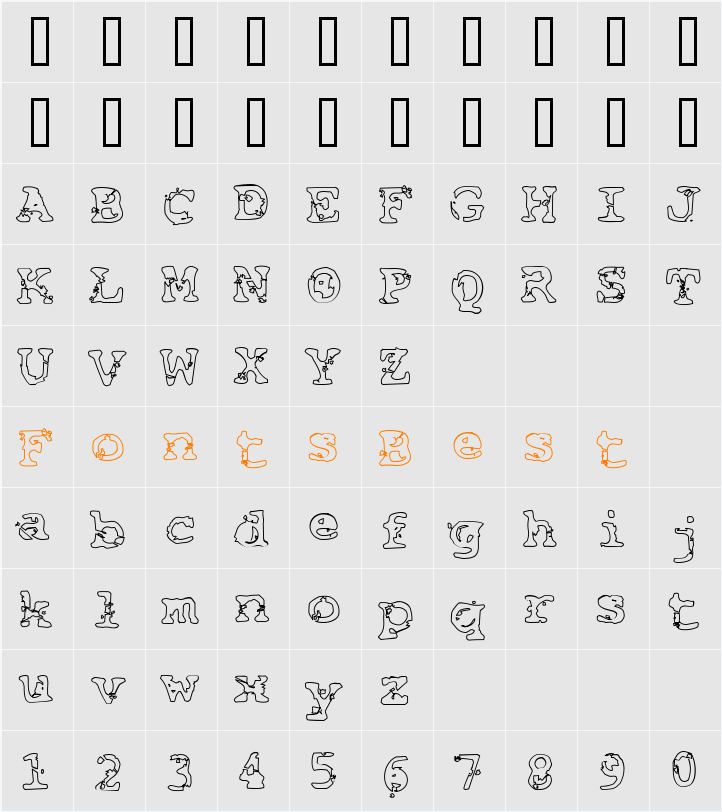 Smash Hollow Character Map