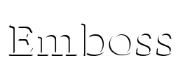Emboss