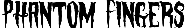 Phantom Fingers Font Image