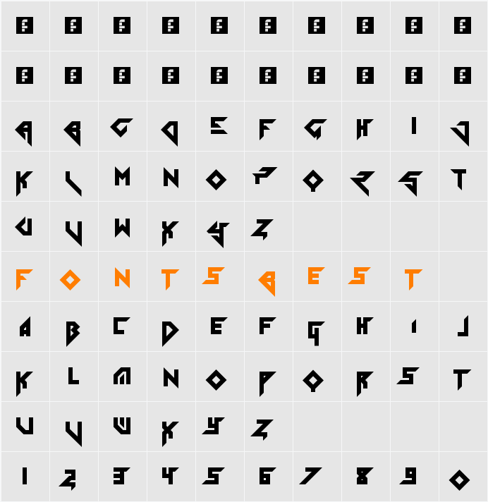 Tolerant Character Map