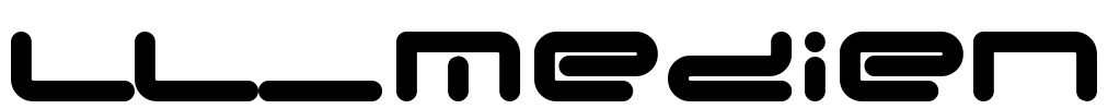 LL_Medien Font Image