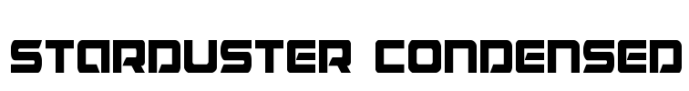 Starduster Condensed Font Image