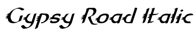 Gypsy Road Italic