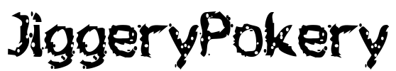 JiggeryPokery Font Image
