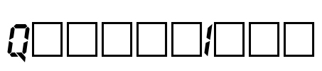 QuiverItal Font Image
