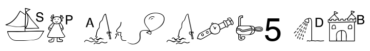 SP Anlaut5 DB Font Image