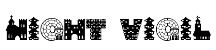 Night Vigil Font Image