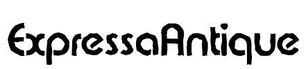 ExpressaAntique Font Image