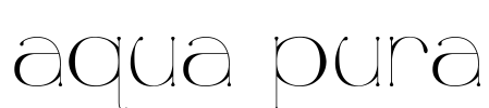 aqua pura