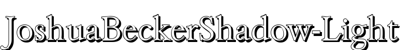 JoshuaBeckerShadow-Light