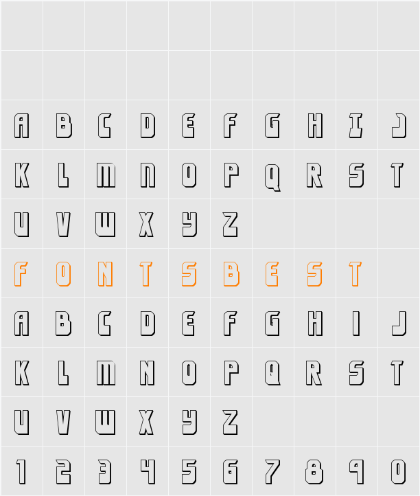Eldebaran 3D Character Map