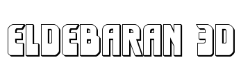 Eldebaran 3D