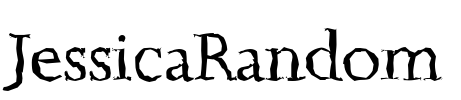 JessicaRandom Font Image