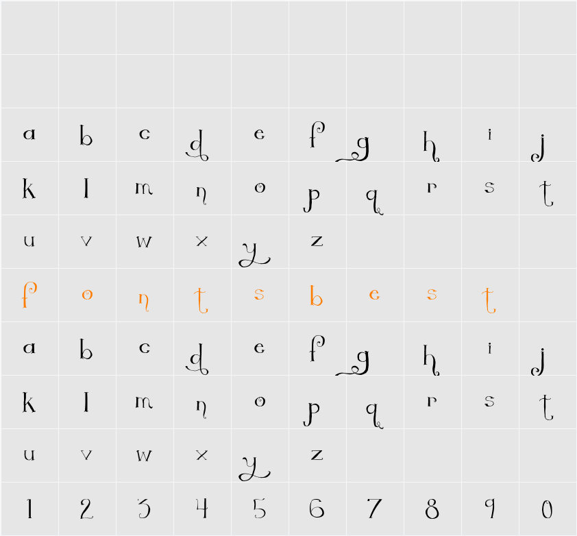The Quickest Shift Character Map