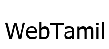 WebTamil Font Image