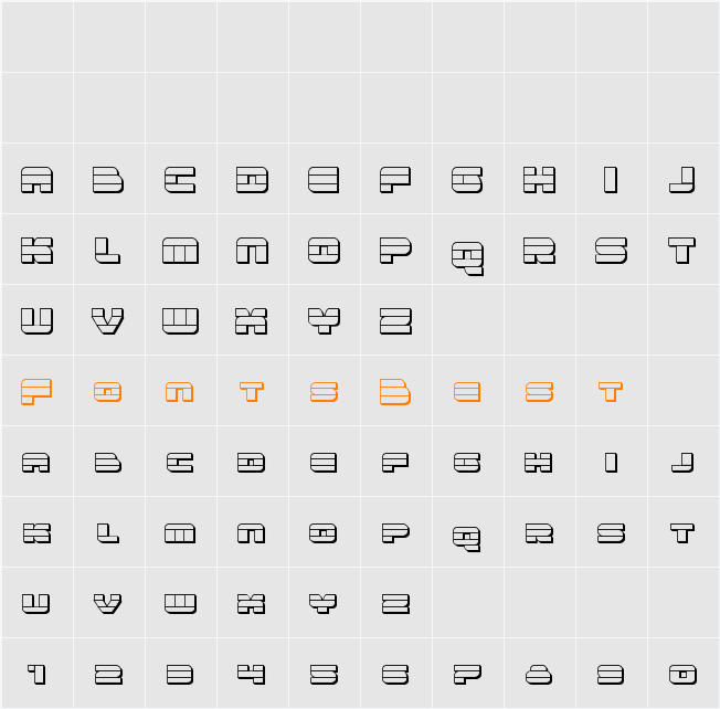 Quicken 3D Character Map