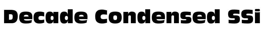 Decade Condensed SSi