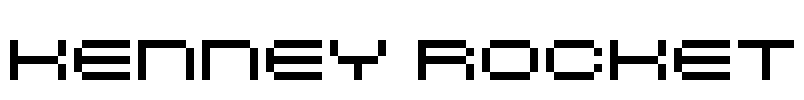 Kenney Rocket Font Image